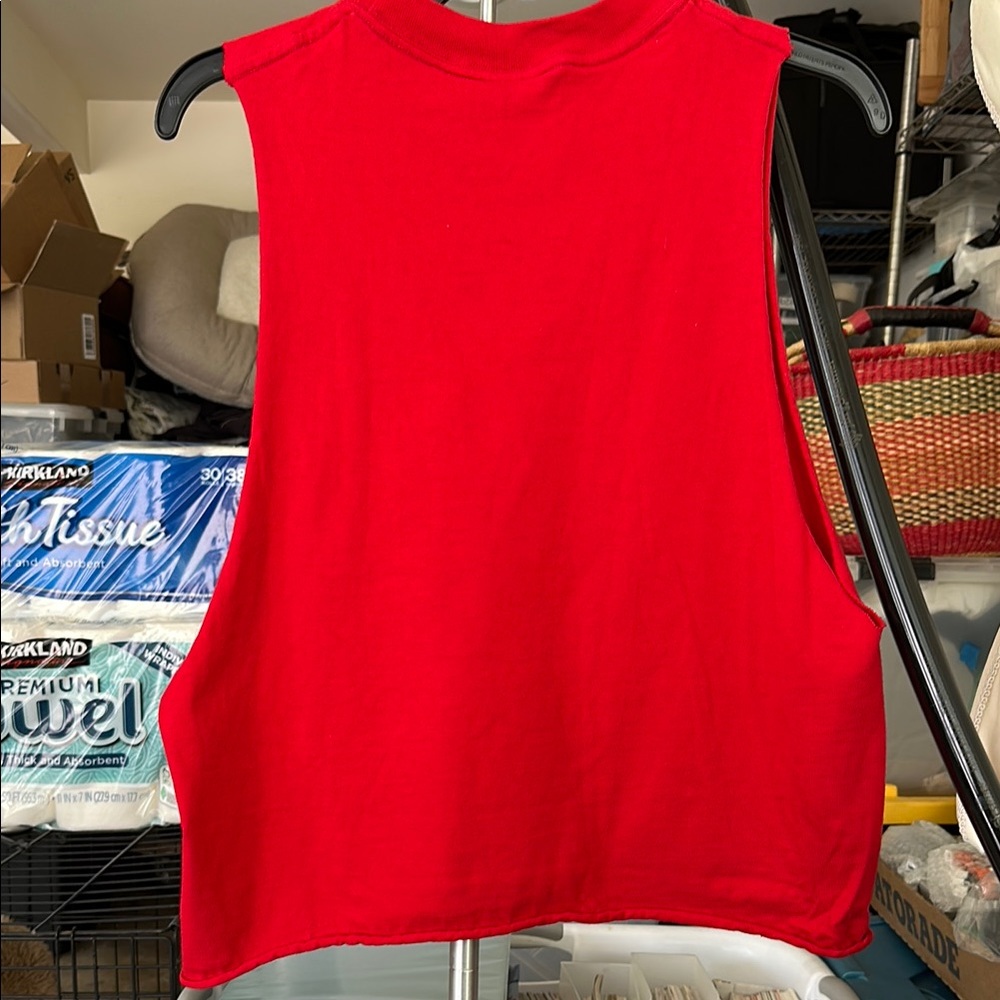 Teenage Mutant Ninja Turtles Red Tshirt Cutoff. - Picture 3 of 3